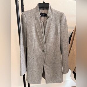 Zara Classic Gray Blazer/Coat